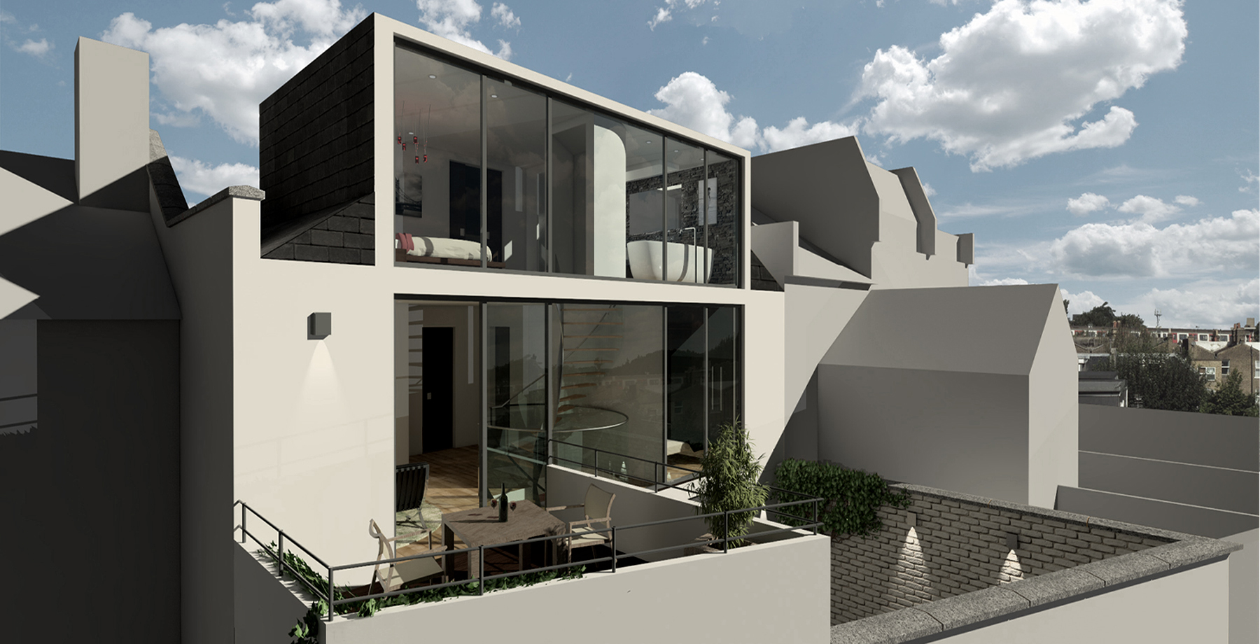 Hammersmith Victorian house rear extension and loft conversion