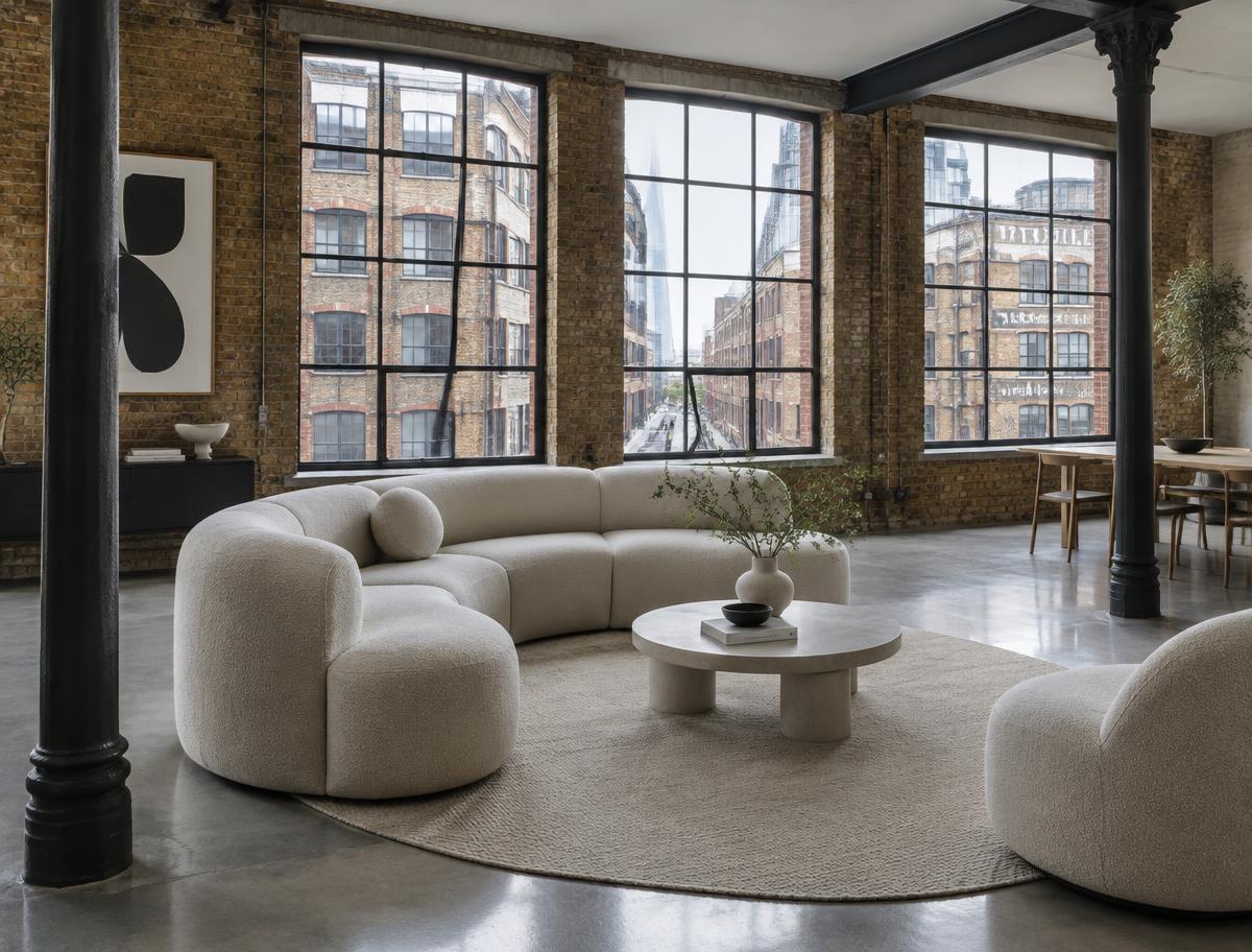 Contemporary glazed garden extension behind a period home in Bankside