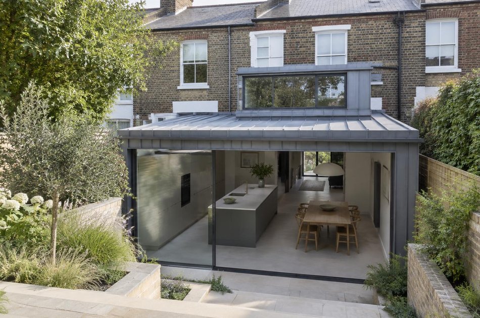 New contemporary rear extension in Chipping Barnet
