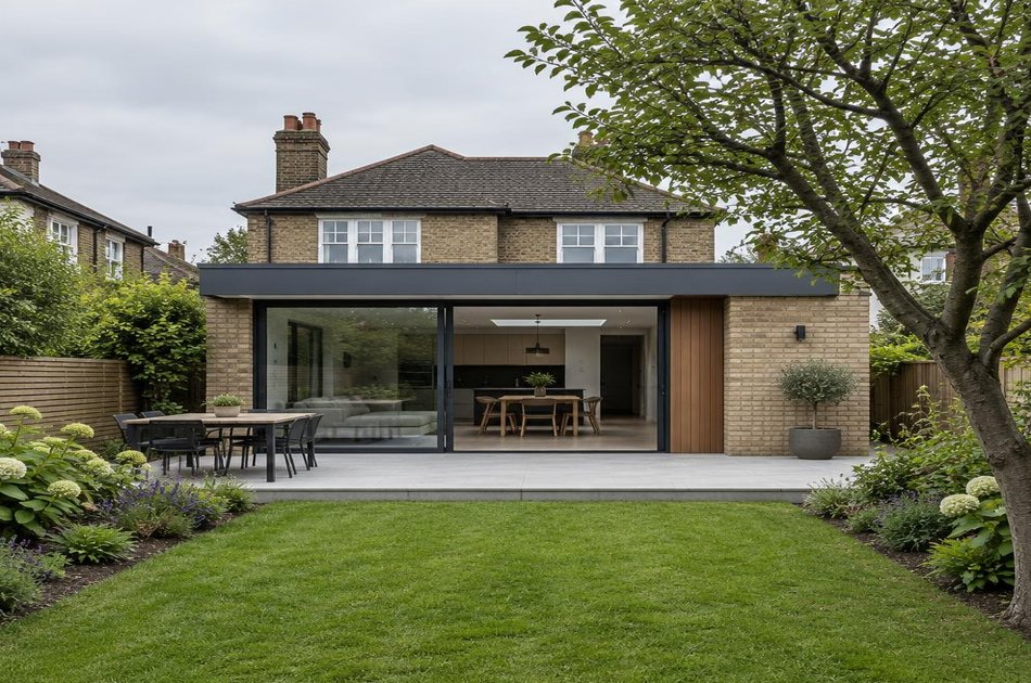 New contemporary rear extension in Enfield