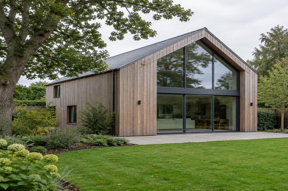 New contemporary rear extension in Forty Hill