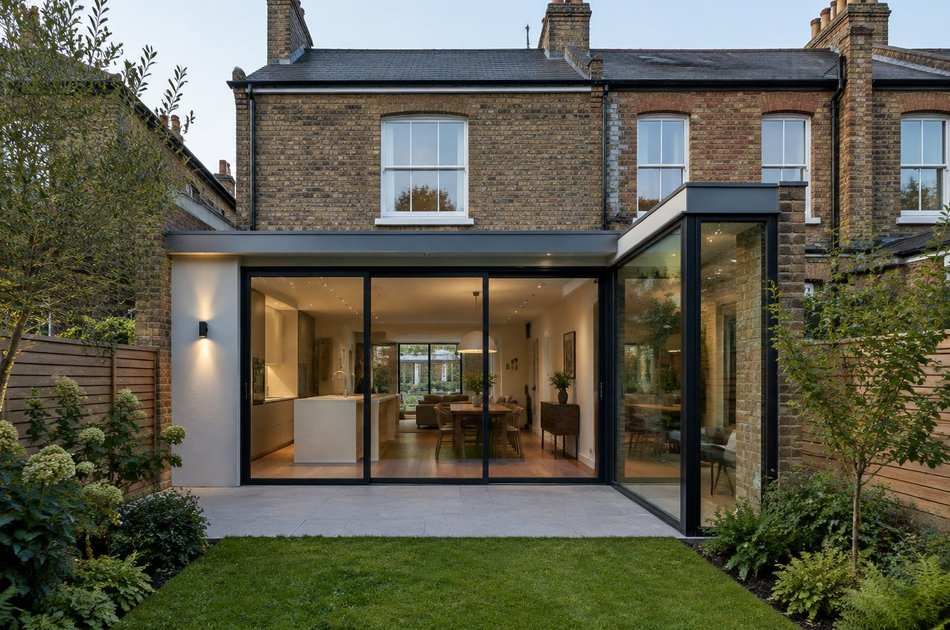 New contemporary rear extension in Harlesden