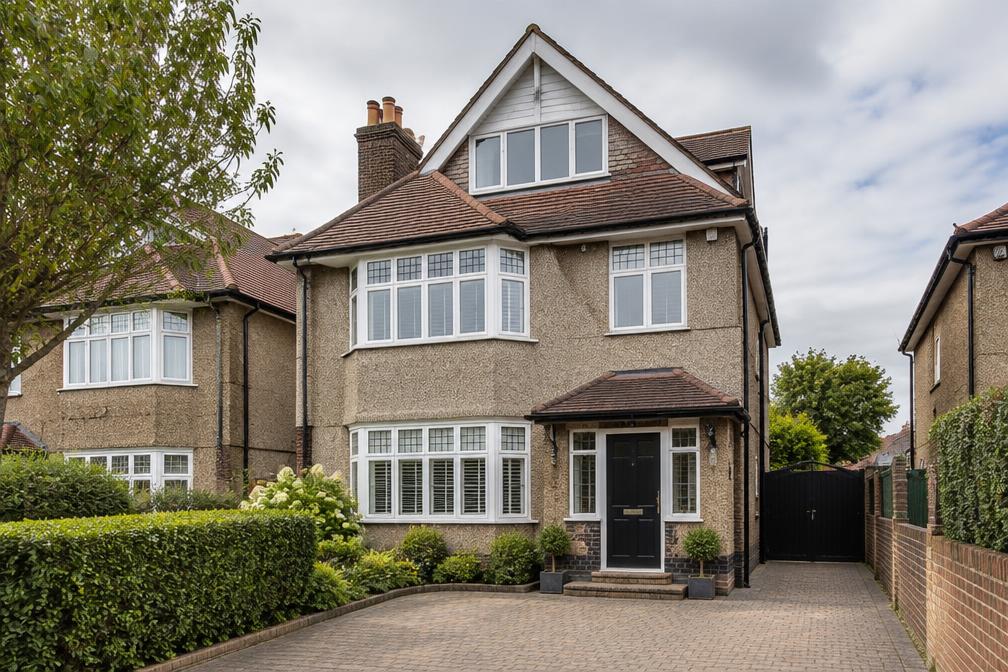 1920s house with a hipped-to-gable loft conversion in Highams Park