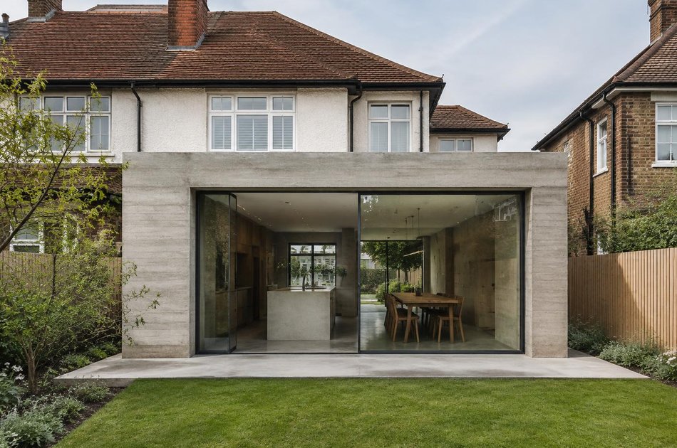 New contemporary rear extension in Hounslow