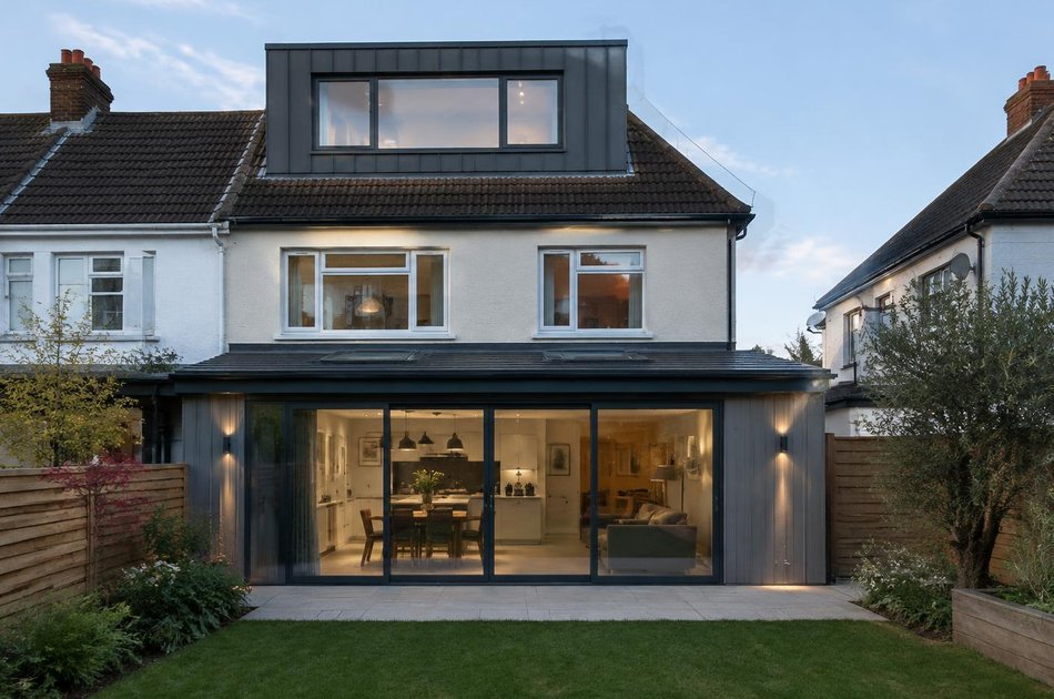 New contemporary rear extension in Rayners Lane