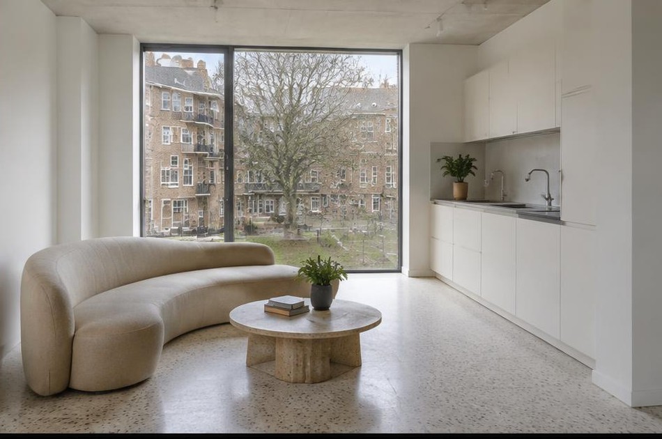 Contemporary refurbished flat with local views in Somers Town