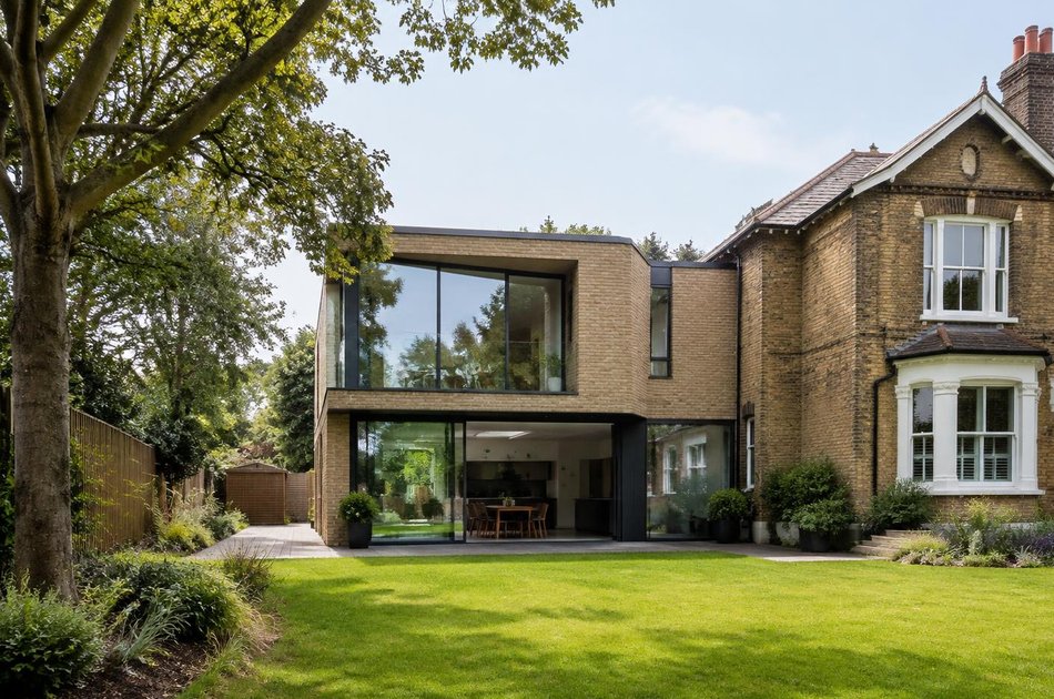 New contemporary rear extension in South Croydon