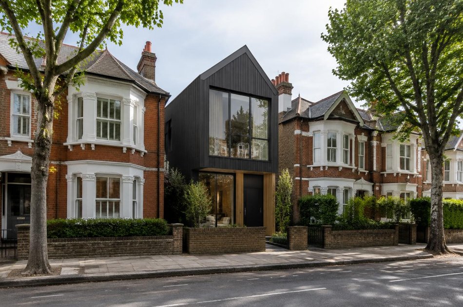 Contemporary house on a residential street in South Norwood