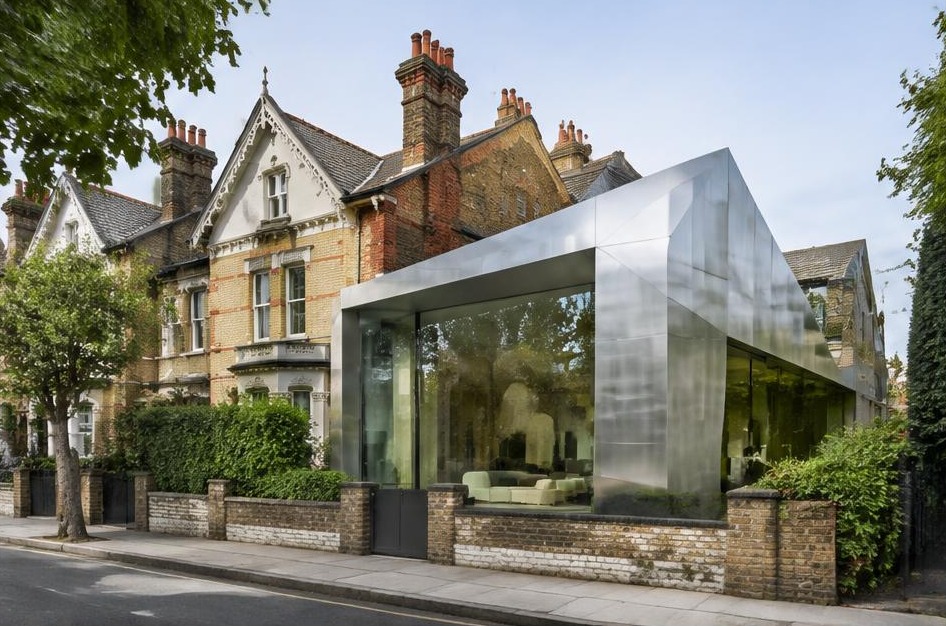 Bold contemporary residence beside period homes in St Margaret's