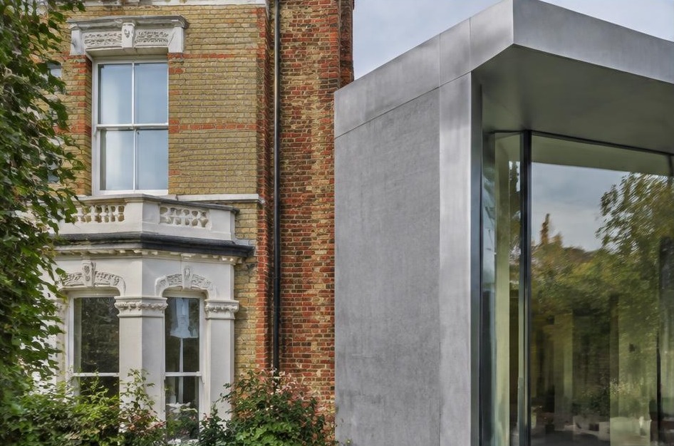 Retained historic facade meeting a bold contemporary residential addition in St Margaret's