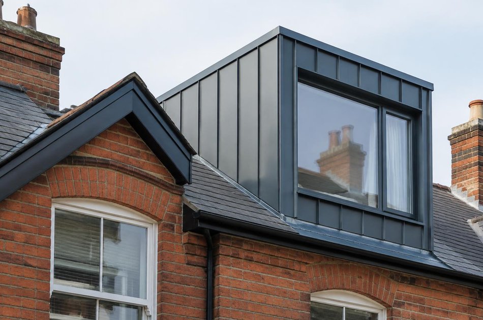 Period facade beside a new contemporary extension in Thornton Heath