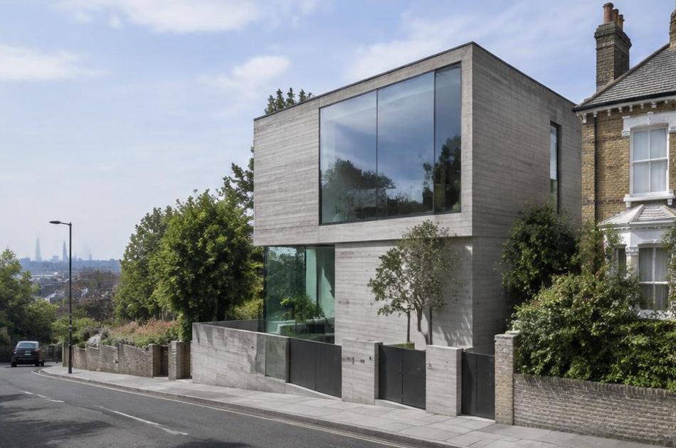Bold contemporary residence beside period homes in West Norwood
