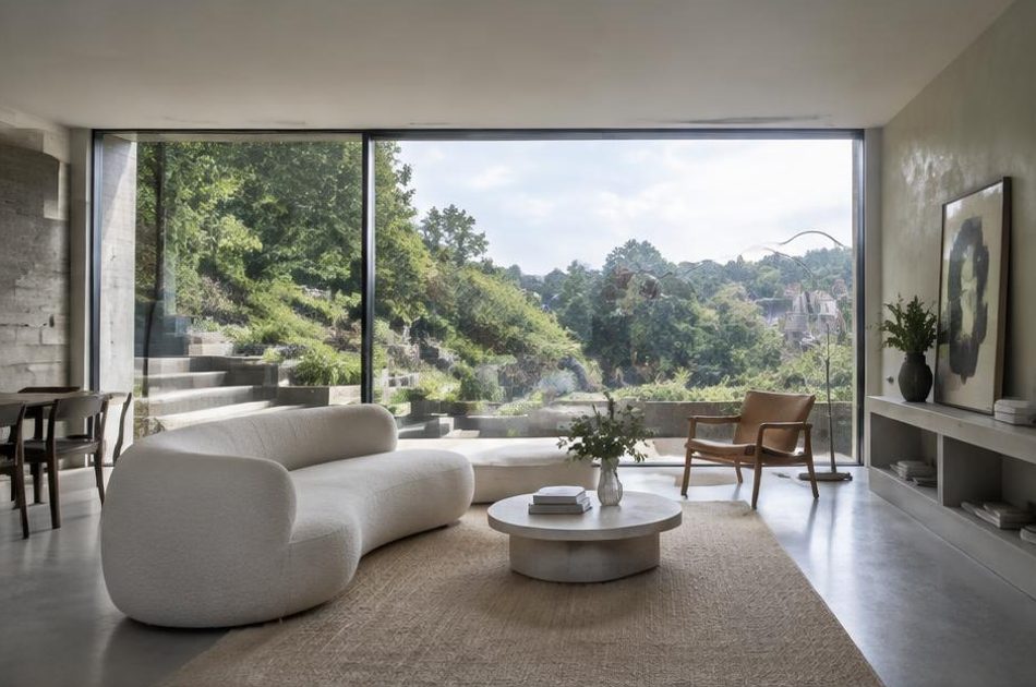 Contemporary glazed garden extension behind a period home in West Norwood