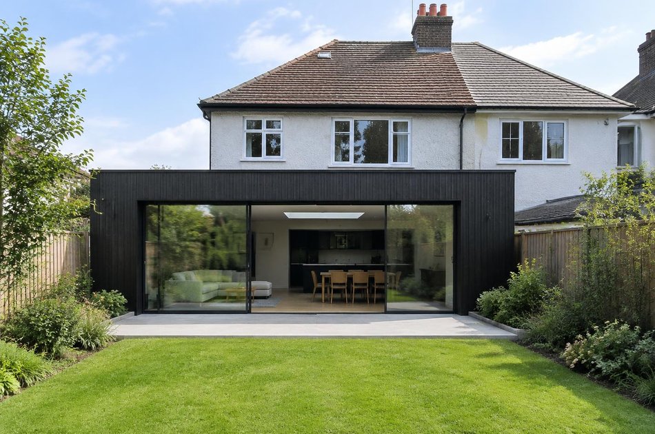 New contemporary rear extension in Whitton